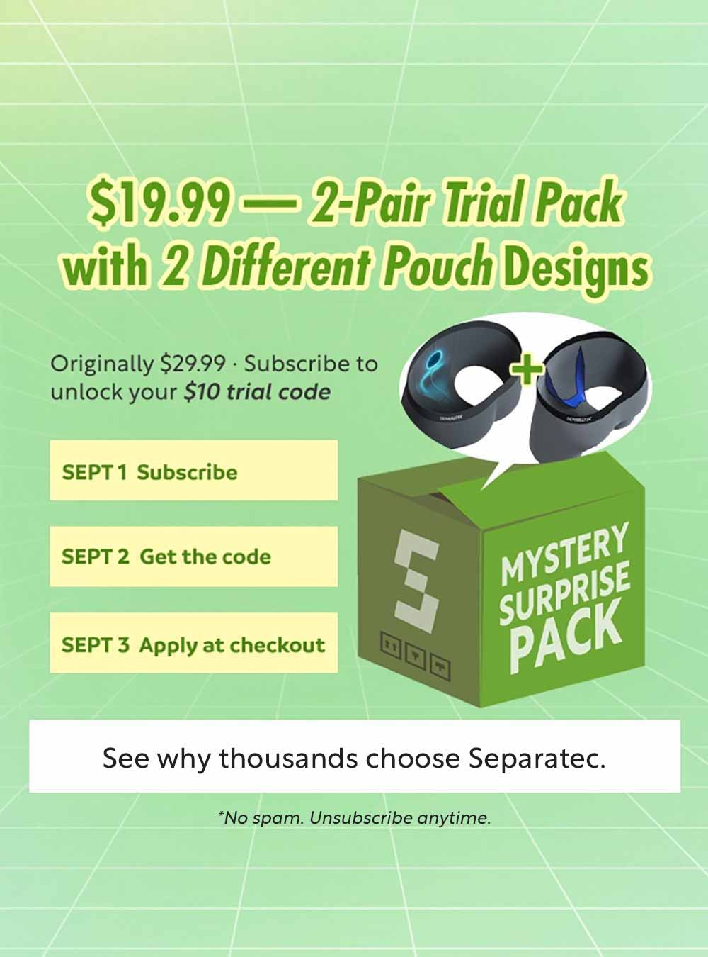Pouch Boxer Briefs Surprise Trial Pack