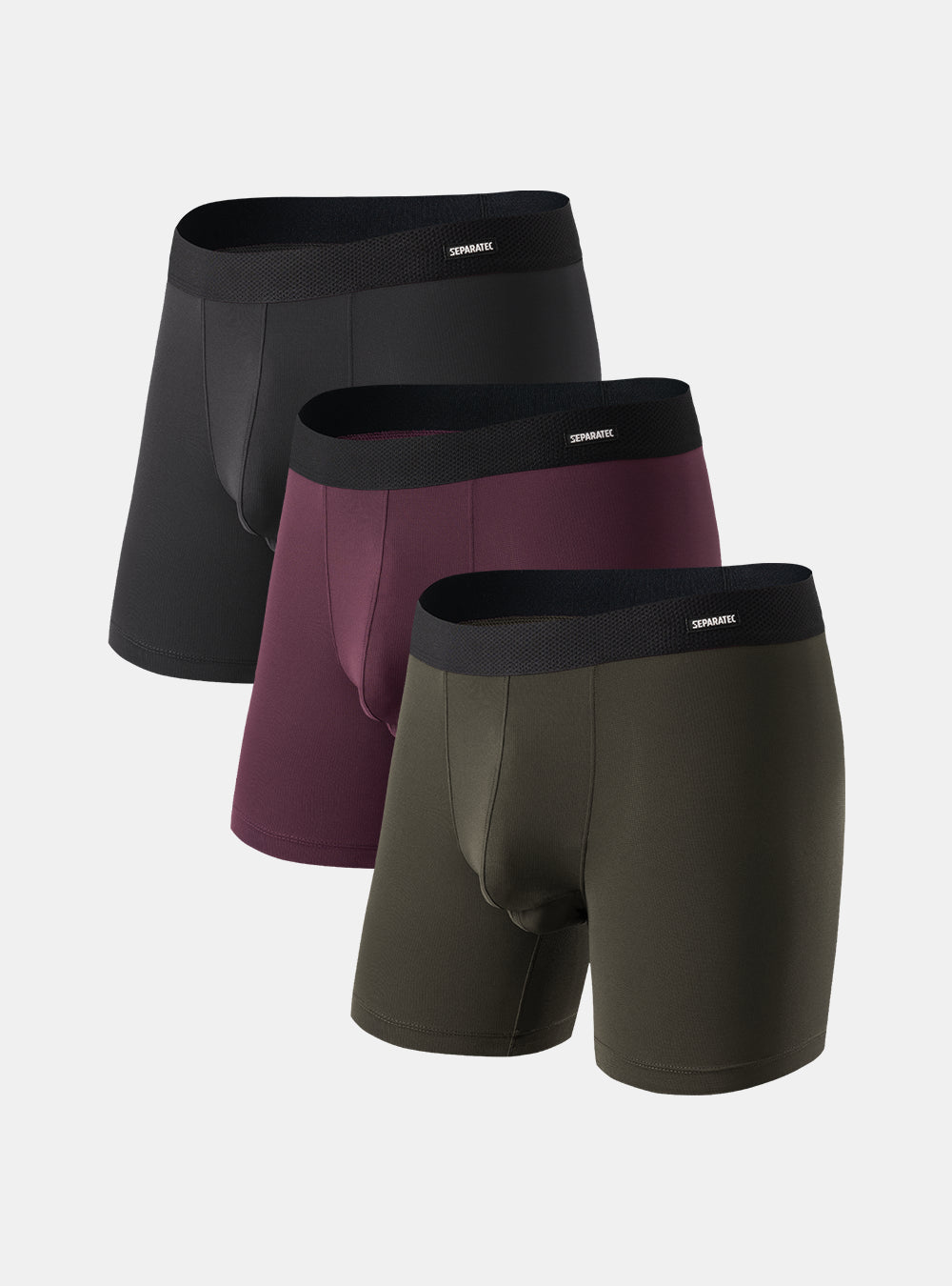 AeroMesh Quick Dry Performance Mesh Boxer Briefs 3 Pack