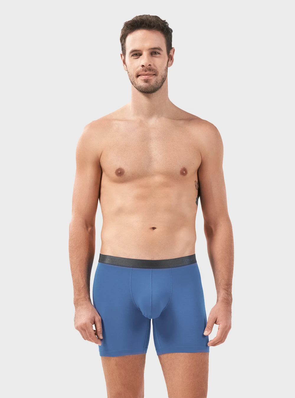 Stylish Classic Bamboo Rayon Boxer Briefs 3 Pack