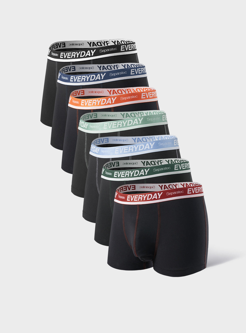 Colorful Everyday Cotton Trunks 7 Pack