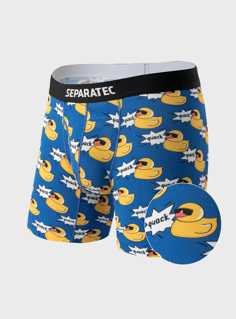 FunVibes - CradleFit Pouch Halloween Printed Bamboo Open Fly Boxer Briefs 1 Pack