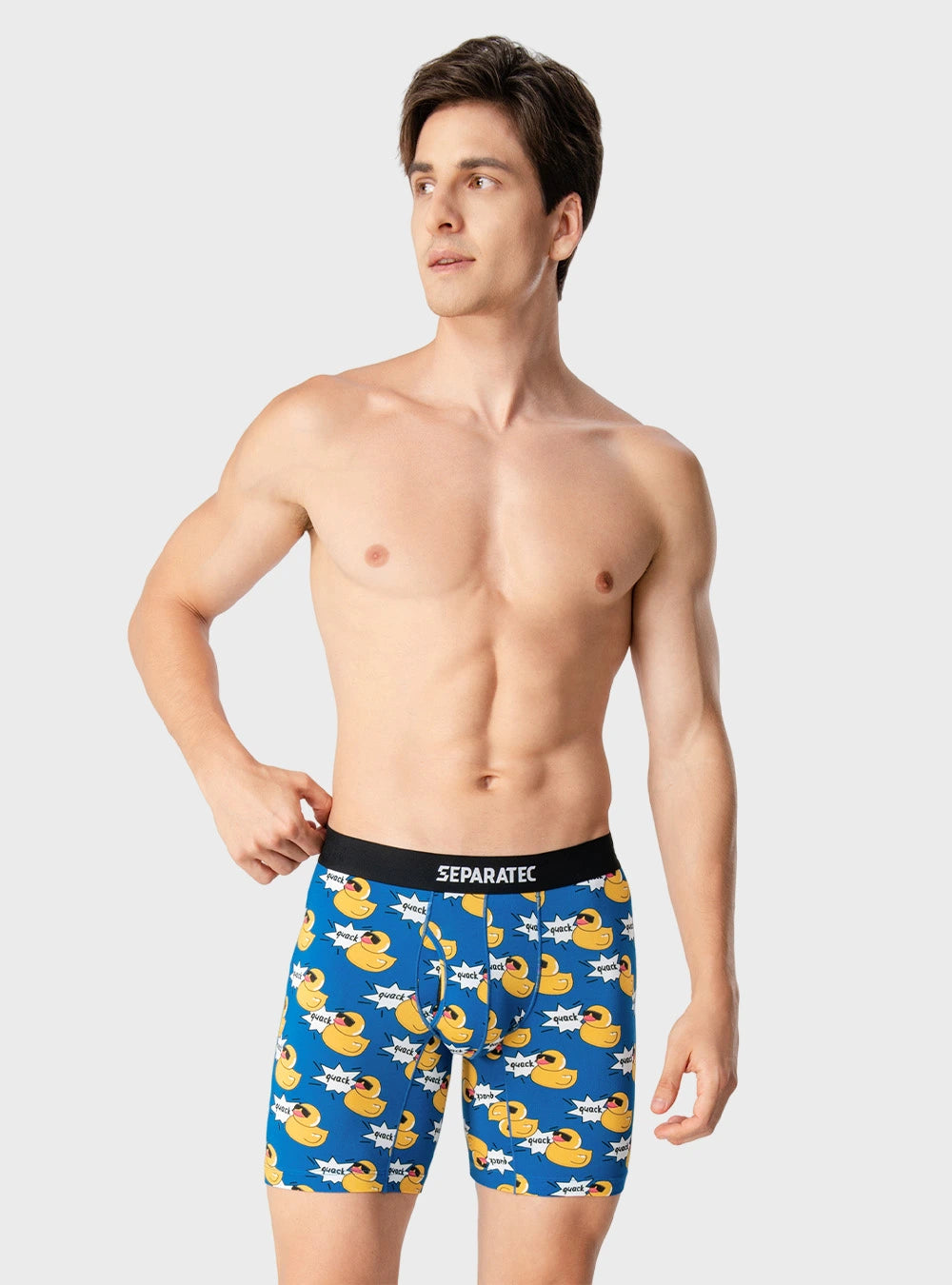 FunVibes - CradleFit Pouch Halloween Printed Bamboo Open Fly Boxer Briefs 1 Pack