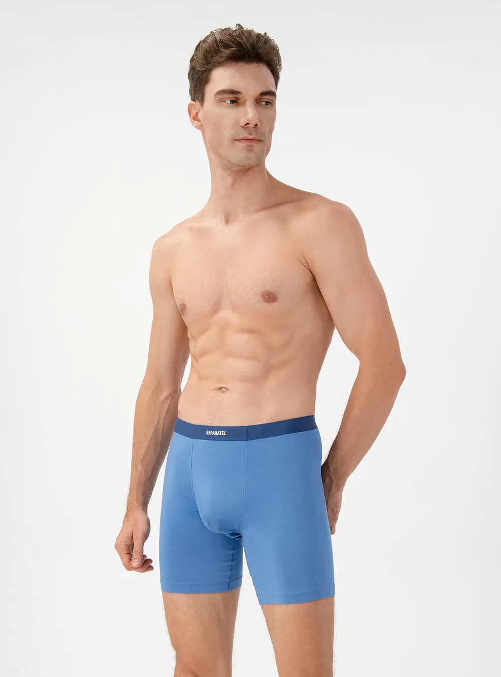 Waistfree™ Seamless Bamboo Rayon Boxer Briefs 4 Pack