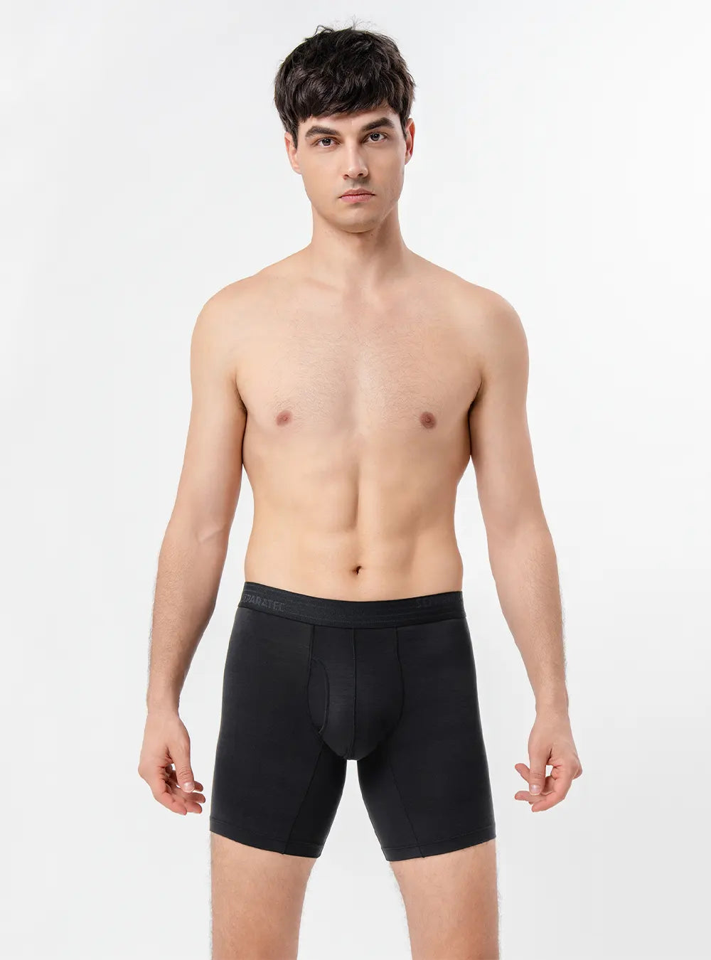 CradleFit Pouch Comfort Bamboo Open Fly Boxer Briefs 4 Pack