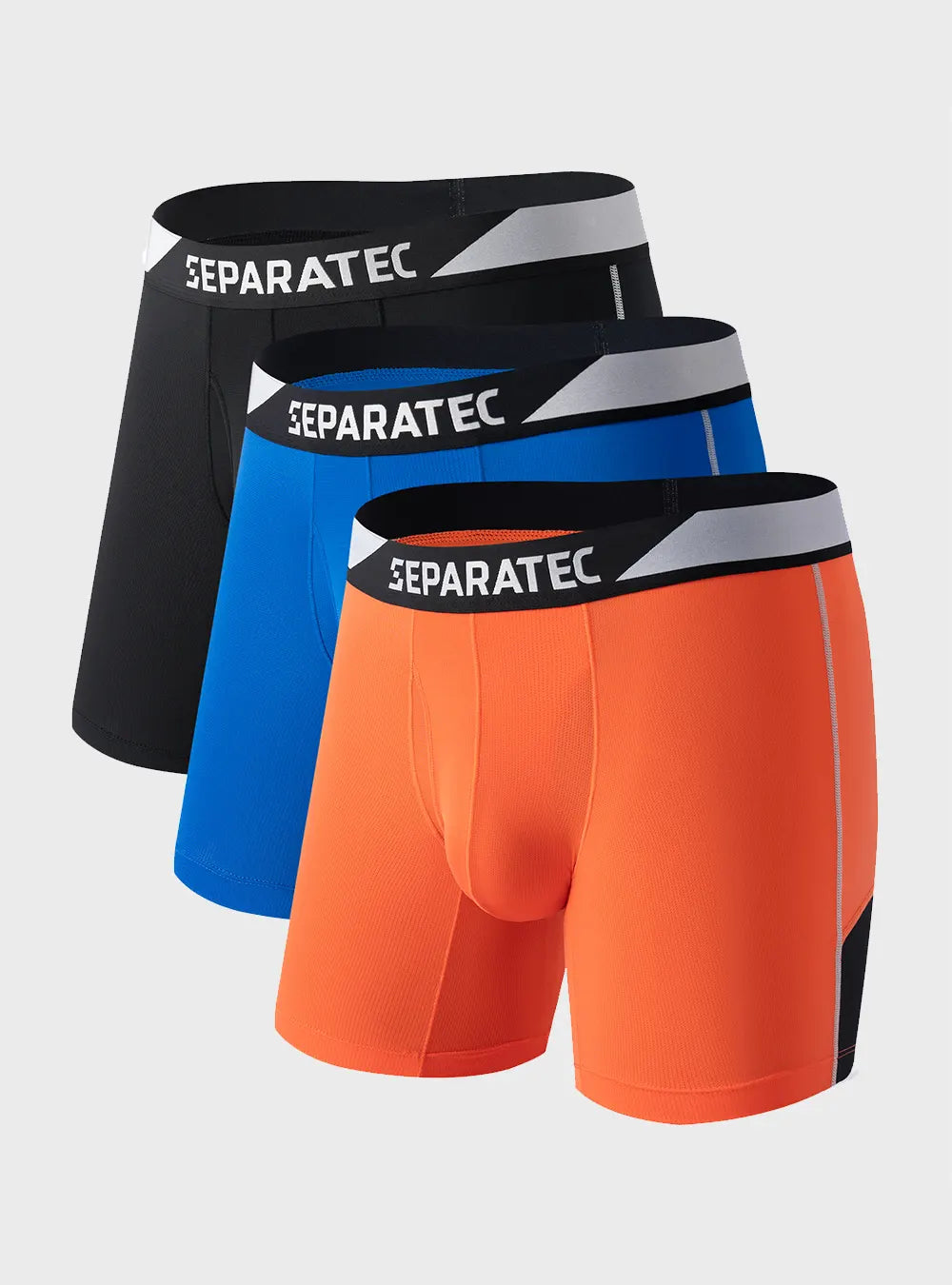 CradleFit Pouch Open Fly Quick Dry Mesh Boxer Briefs 3 Pack