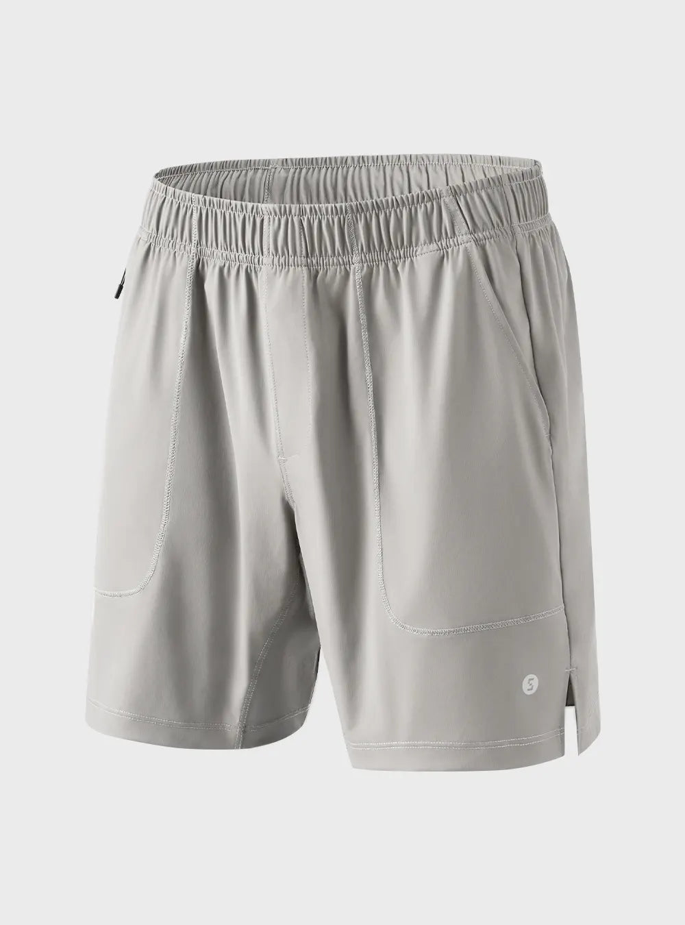 4D Stretch Quick Dry Training No Liner Shorts with Secure Pocket 1 Pack